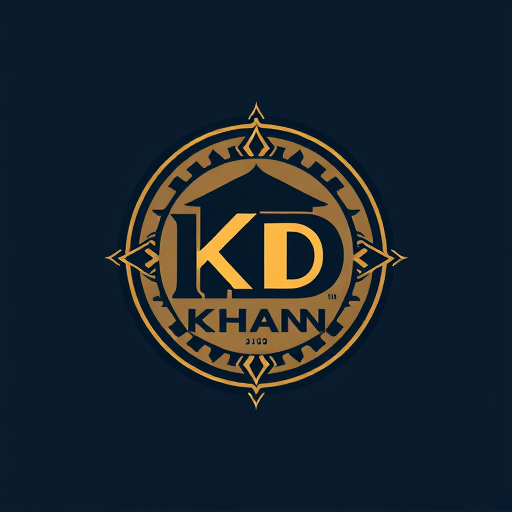 Professional logo design. KD Khan 