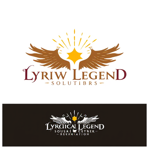 Professional logo design. Lyrical Legend 
