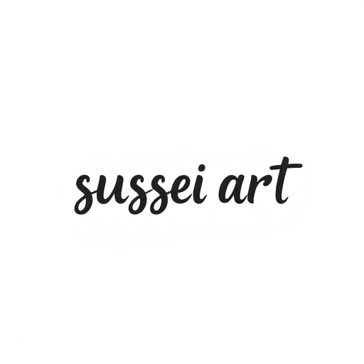 Professional logo design. Create a simple logo for an art account named sussei art for a self made artist