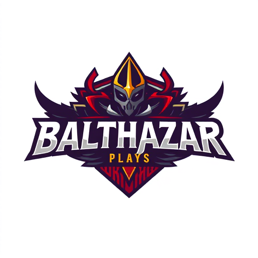 Professional logo design. Banner for the gaming YouTube channel named BalthazarPlays