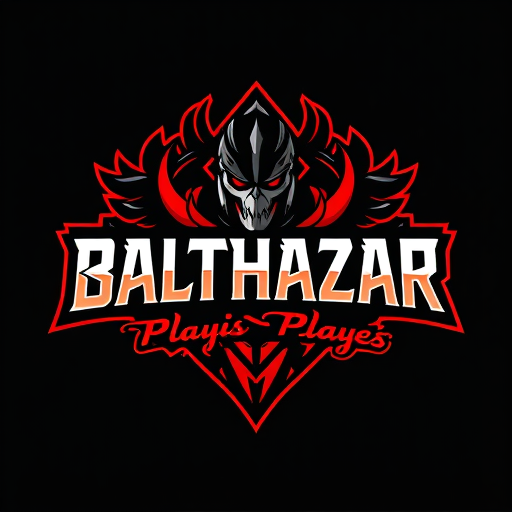 Professional logo design. Banner for the gaming YouTube channel named BalthazarPlays