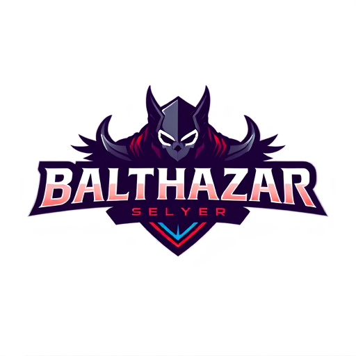 Professional logo design. Banner for the gaming YouTube channel named BalthazarPlays