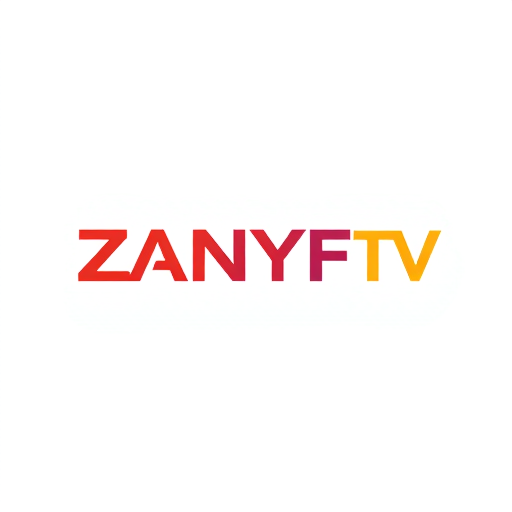 Professional logo design. ZANYF TV