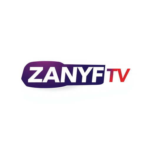 Professional logo design. ZANYF TV