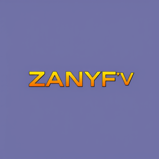 Professional logo design. ZANYF TV