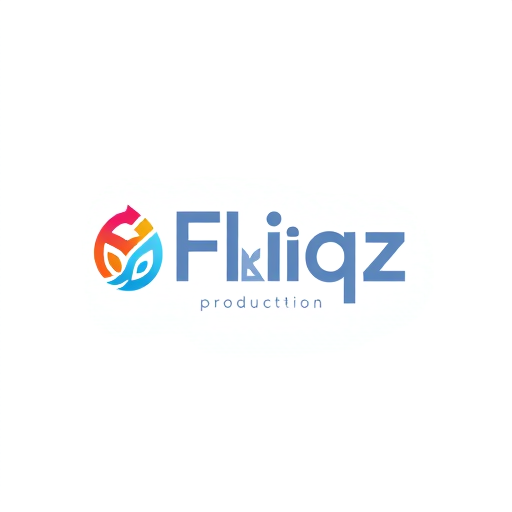 Professional logo design. Design a simple logo for ‘Newbie Fliqz production’. Please don’t add more colors for the logo and make it white background 
