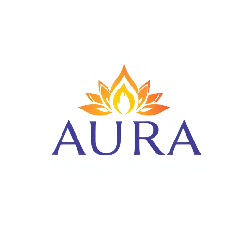 Professional logo design. Aura Vast