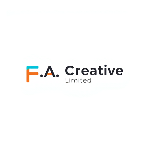 Professional logo design.  লোগোর নাম: F. A. Creative Firm Limited ট্যাগলাইন: Software Development Company ডিজাইন স্টাইল:• Minimalist• Modern & Professional• Tech-oriented• Icon + Text combination• Corporate Premium Look রঙের পছন্দ: প্রযুক্তি ও উদ্ভাবন-অনুপ্রাণিত রঙসমূহ:• Primary: #0A66C2 (Tech Blue – Trust & Innovation)• Secondary: #FF6F00 (Orange – Creativity & Energy)• Accent: #00C4CC (Cyan – Modern Tech Vibe)• Neutral: #333333 (Dark Gray), #FFFFFF (White) রঙের মুড: Professional, Trustworthy, Innovative ফন্টের পছন্দ: আধুনিক Sans-Serif ফন্ট, যেমন:• Montserrat• Poppins• Roboto• Open Sans আইকনের পছন্দ:• একটি অনন্য, প্রযুক্তি-অনুপ্রাণিত আইকন (যা AI, উদ্ভাবন, সংযোগ বা ডিজিটাল প্রবৃদ্ধি প্রতিনিধিত্ব করতে পারে)• চেহারায় শক্তিশালী, প্রিমিয়াম ও স্মরণযোগ্য হতে হবে অনুপ্রেরণা / প্রতিযোগী লোগো:• IBM (Corporate look)• Atlassian (Minimal + Tech)• Slack (Modern, clean design)• Microsoft (Simple, professional) Logo Make it