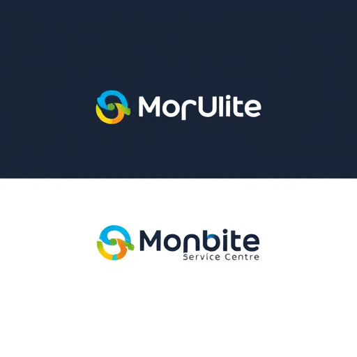 Professional logo design. Mobile service centre 