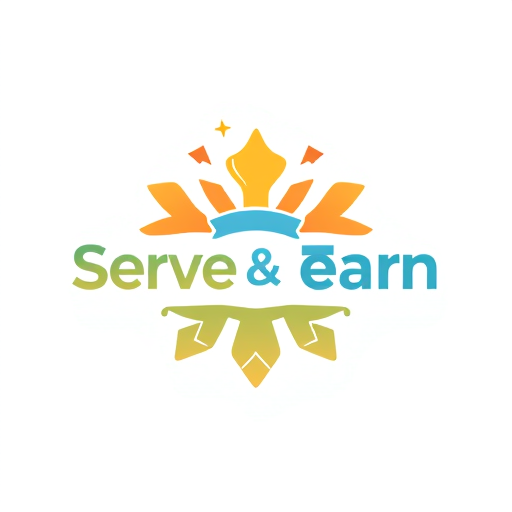 Professional logo design. Serve and earn An app that uses gamification to encourage community service.Users could earn points or rewards for volunteering, making it fun and engaging for people to help. Which should be unique and motivated 