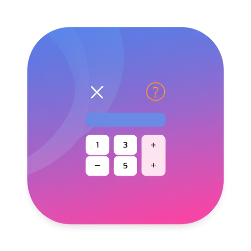 Professional logo design. Design a logo for my calculator app named Mathix Calculator 