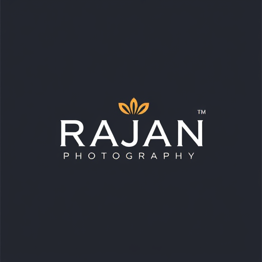 Professional logo design. RAJAN PHOTOGRAPHY 