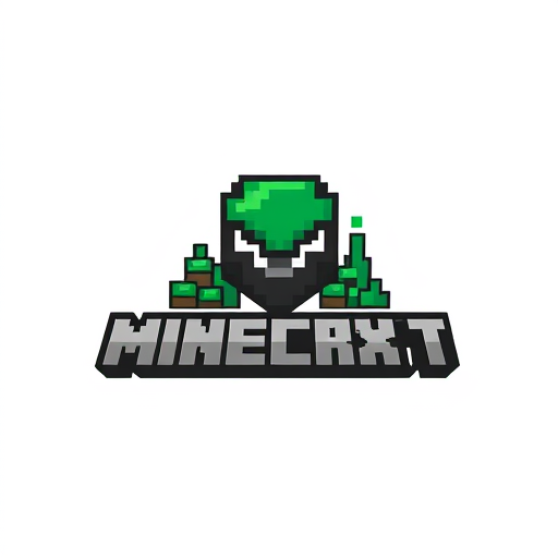 Professional logo design. MAKE A MINECRAFT LOGO FOR PROFILE AND NAME ramX7 middle of the logo