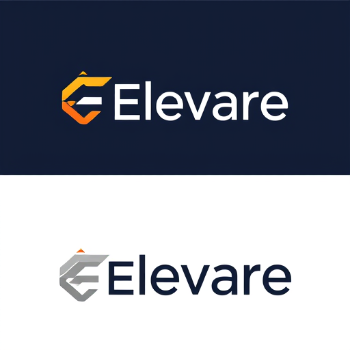 Professional logo design. Elevare Digital