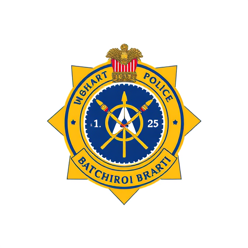 Professional logo design. Gadchiroli Police Bharti 2025