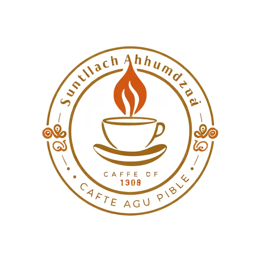 Professional logo design. Suntullah ahmadzai cafe 