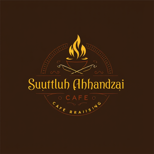Professional logo design. Suntullah ahmadzai cafe 
