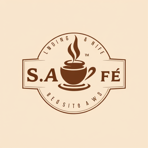 Professional logo design. S A cafe