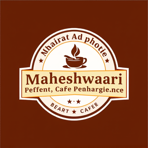 Professional logo design. Maheshwari cafe 