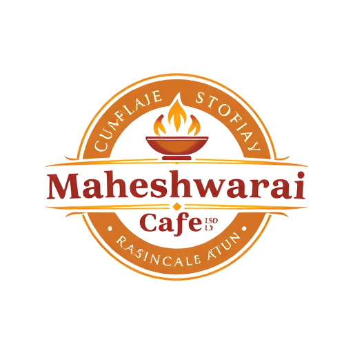 Professional logo design. Maheshwari cafe 