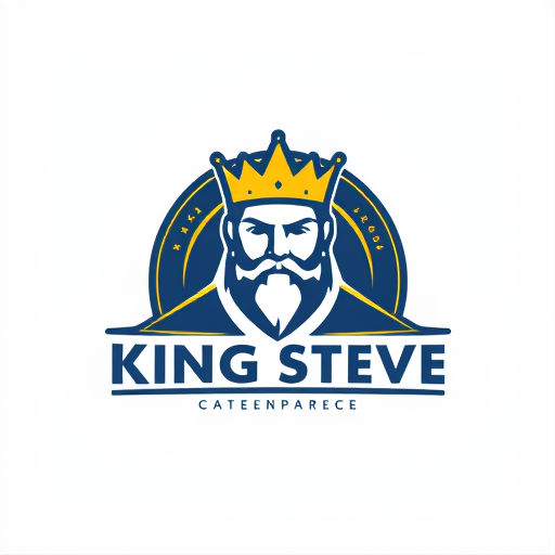 Professional logo design. King Steve 