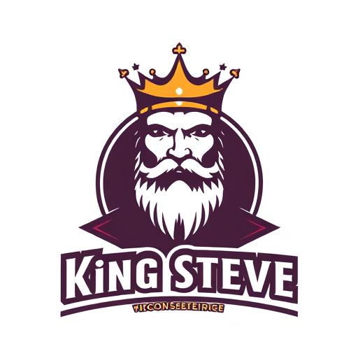 Professional logo design. King Steve 