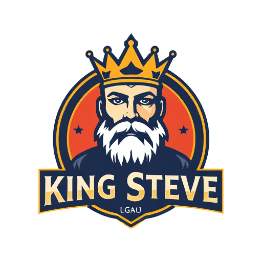 Professional logo design. King Steve 