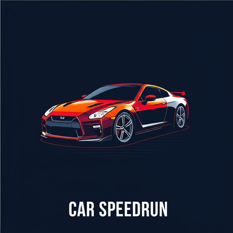 Add text (Car Speedrun) this name