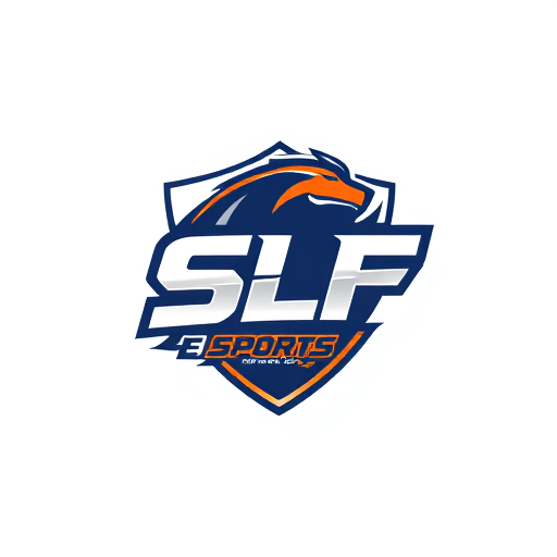 Professional logo design. SLF E-SPORTS