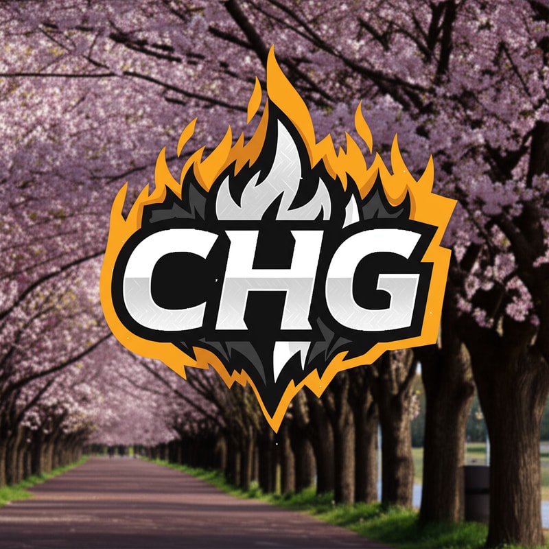 Make the background a cherry blossoms tree and stuff not logo background the black screen background