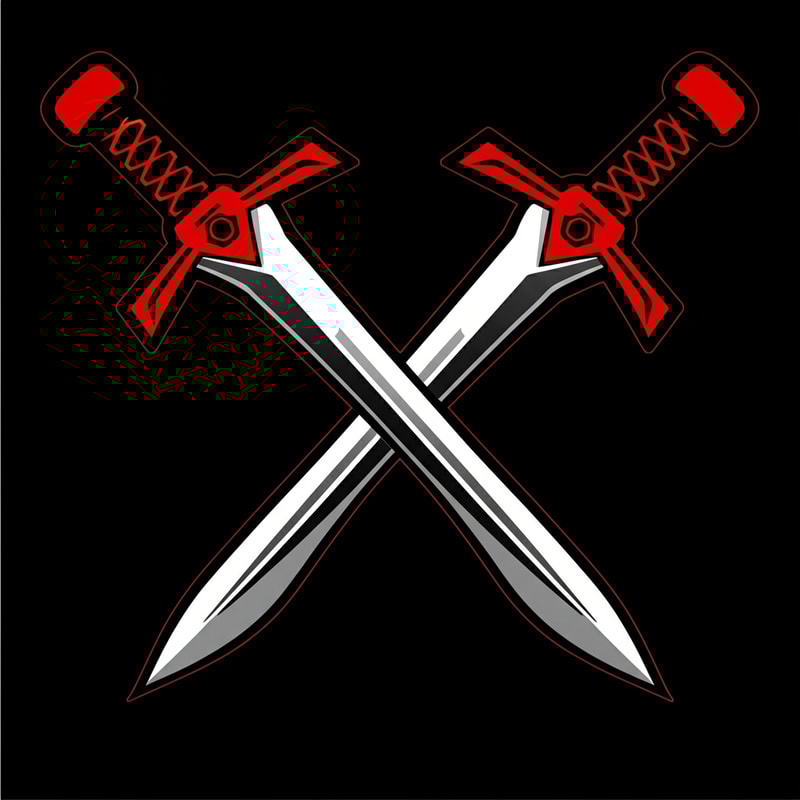 Add 2 powerful swords crossing remove the demin