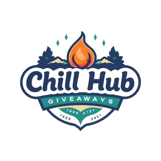 Professional logo design. Chill Hub Giveaways 