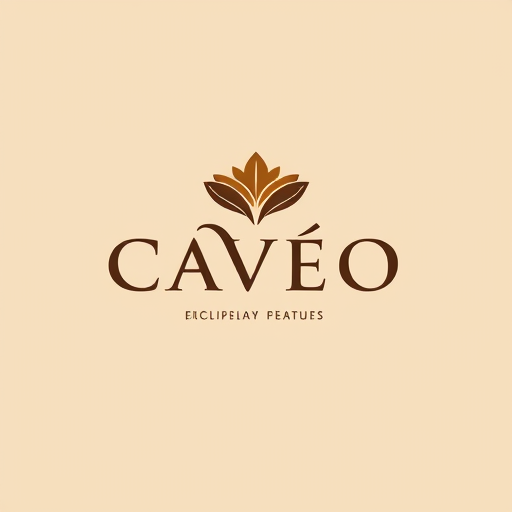 Professional logo design. make a logo for me more elegant,premium,rare of my brand of pure leather products my brand name is CAVÉO and write a tagline of L U X U R Y I N E V E R Y S T I T C H