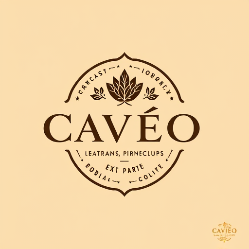 Professional logo design. make a logo for me more elegant,premium,rare of my brand of pure leather products my brand name is CAVÉO and write a tagline of L U X U R Y I N E V E R Y S T I T C H