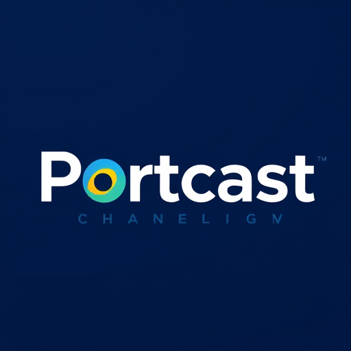Professional logo design. ninga para- portcast channel logp