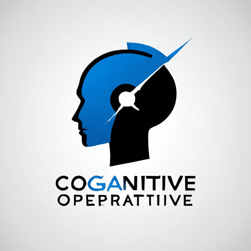 Professional logo design. a logo for a dissident, dynamic modern company called "cognitive operative" <lora:sdxlbase20:1>
