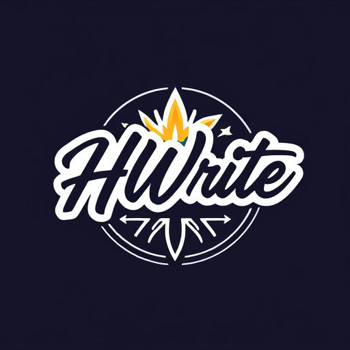 Professional logo design. HWrite