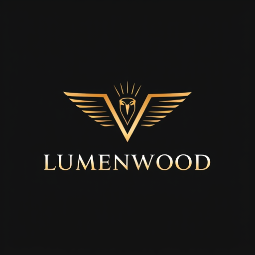 Professional logo design. LUMENWOOD Falcon Motif: Design Specifications (with Italian Touch)1. Rendering Style (Italian Influence)Minimalist/Line Art → Inspired by Italian tailoring sketches, where a few bold lines define elegance.Lines can echo the clean lapel V-shape of a suit collar.This mirrors the Made in Italy philosophy: less, but perfect.(Alt option: Geometric/Faceted could also work if inspired by Italian marble cuts, but Minimalist/Line Art feels more timeless Italian.)2. Symbol Focus (Italian Influence)The Sharp V (Wings) → Choose this.Make it echo both a falcon’s flight and the V of a suit lapel → subtle nod to Italian tailoring.Works across fashion categories (from streetwear to luxury formals).3. Mood/Aesthetic (Italian Influence)Stoic/Premium → Symmetry and balance evoke Roman architecture and Renaissance proportion.This gives the mark a timeless, heritage-driven elegance while still being bold.Italians are masters of elegance in restraint—this mirrors that.4. Key Connection to Brand (Italian Influence)Lumen (Light) → Use subtle radiating lines (like sunburst motifs often seen in Italian design, e.g., Medici symbolism). Negative space around the V-shaped wings can mimic light breaking through.Wood (Strength) → The inner detailing of the wings could use layered linear textures, echoing both wood grain and fabric weave—a dual nod to natural strength and Italian textile mastery.Italian Touch SummaryVisual DNA: Think Falcon + Suit Lapel + Renaissance Symmetry.Styling cues: Clean serif typography (Bodoni / Didot inspired), black + gold palette, subtle radiating light.Cultural nod: Symbol of flight & vision (Falcon) + symbol of elegance & craftsmanship (Italian tailoring).⚡ This way, your Falcon Motif isn’t just an abstract logo—it carries:Strength & Focus (Falcon)Luxury & Timelessness (Italian aesthetic)Light + Wood (brand’s core meaning)