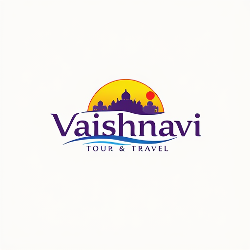 Professional logo design. vaishnavi tour & Travel