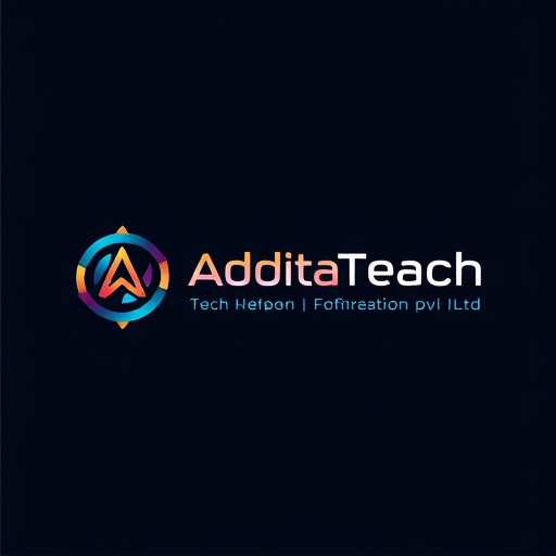 Professional logo design. Aditya Tech Innovation pvt ltd