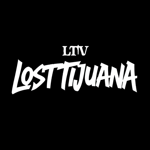 Professional logo design. "Design a logo for 'Lost Tijuana.' 'Lost' in graffiti font, 'Tijuana' in block font. White text on a black background. The central element should be the initials 'LTJ.' The design needs to be simple, memorable, timeless, and versatile."