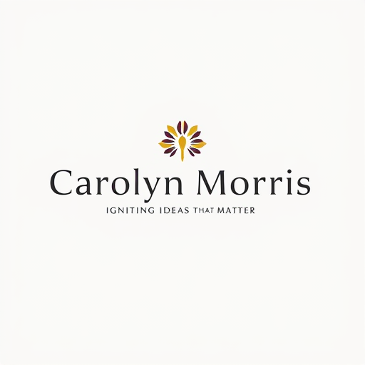 Professional logo design. 'Carolyn Morris' logo. the tagline is Igniting Ideas that Matter. style: Minimalist with warmth, strategic, but not stiff. Elegant, with a spark of inspiration.