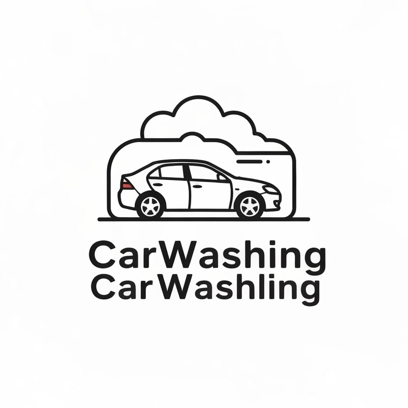 CarWashing icon logo without text