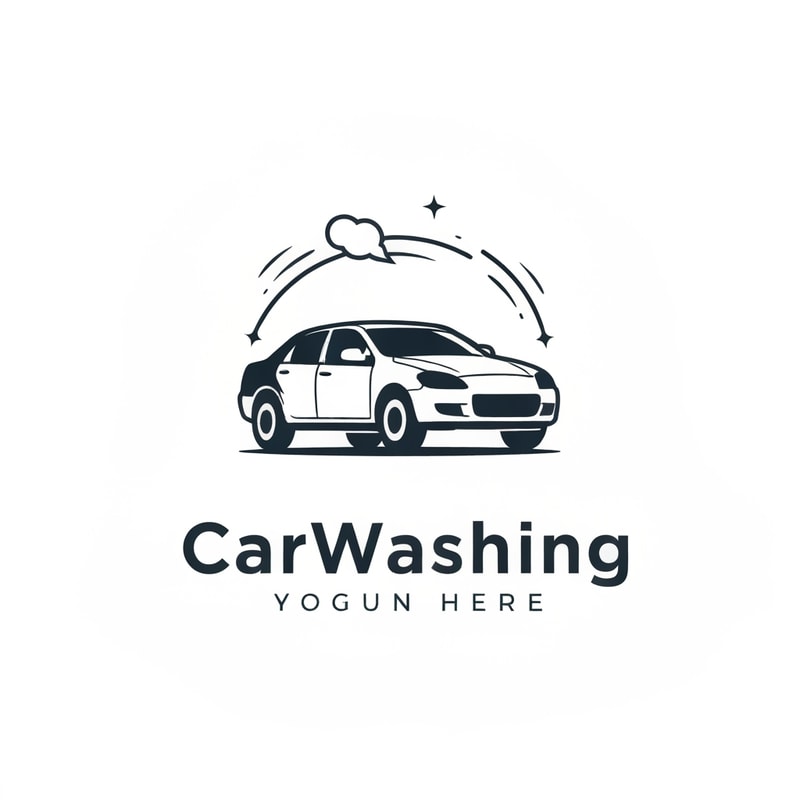 CarWashing icon logo without text