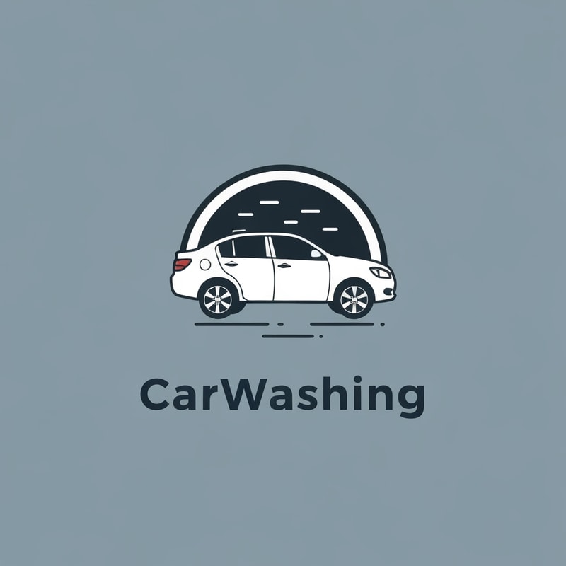 CarWashing icon logo without text