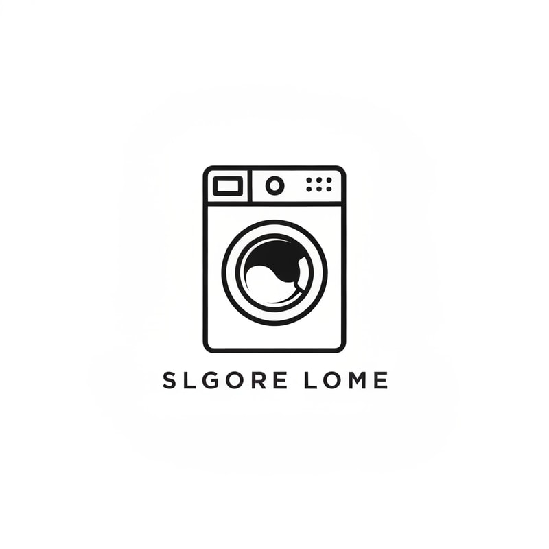 LOGO with washingmachine icone