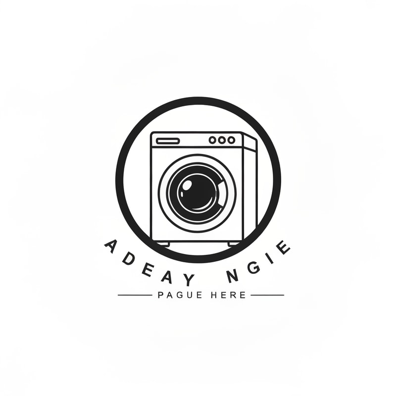 washingmachine of logo unique