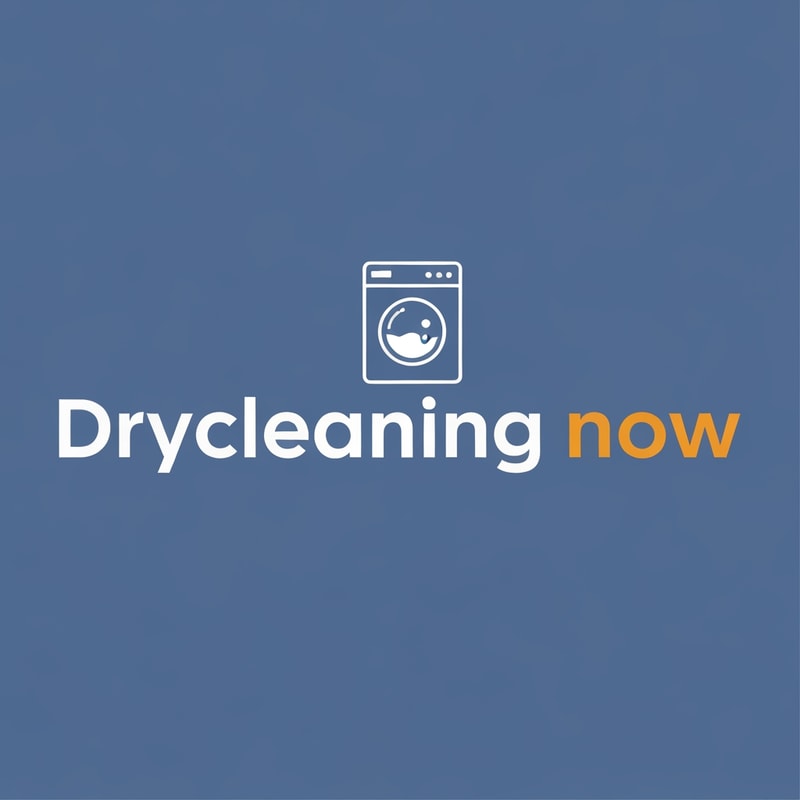 drycleaningnow LOGO with washingmachine icone