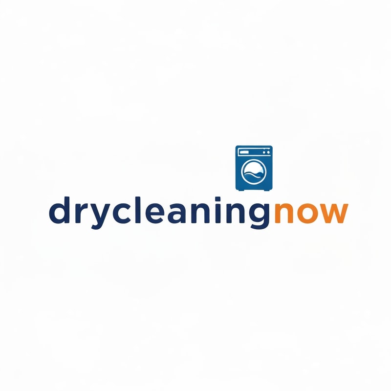 drycleaningnow LOGO with washingmachine icone