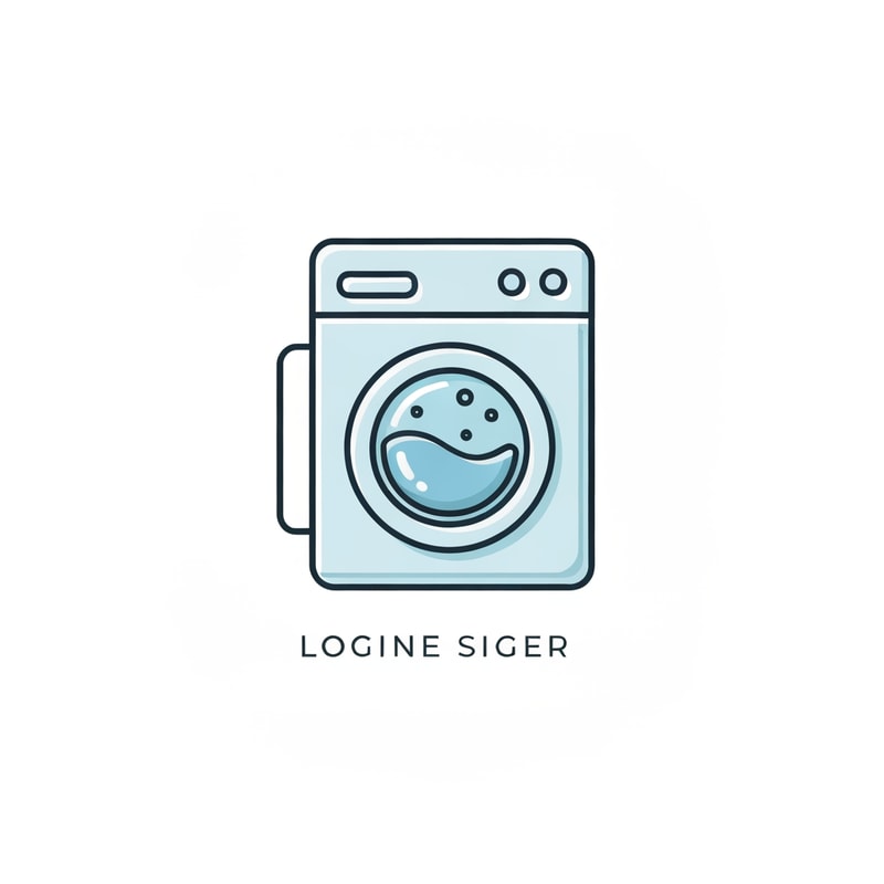 washingmachine of logo icone